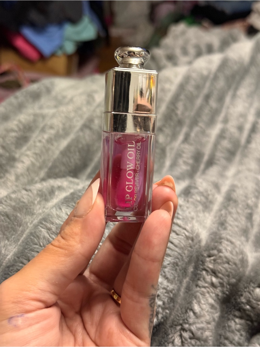 Dior Lip Glow Oil - Sheer Cherry Pink Gloss